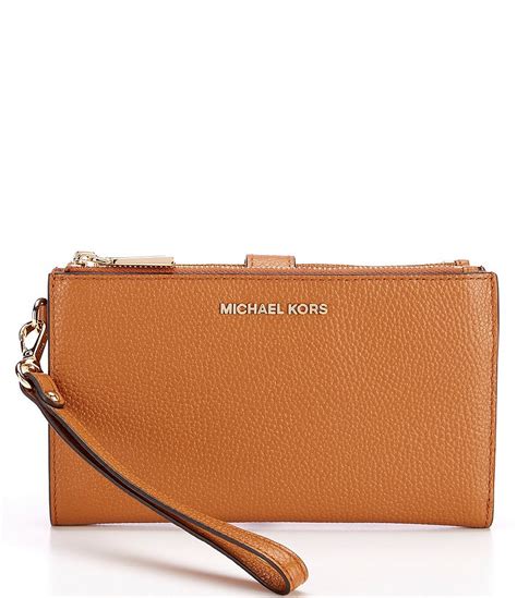 adele double zip michael kors|michael kors dblzp wristlet.